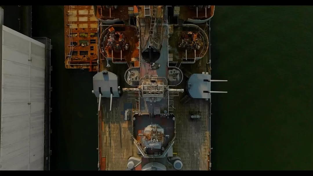 Documentary Aerials Over the USS Salem
